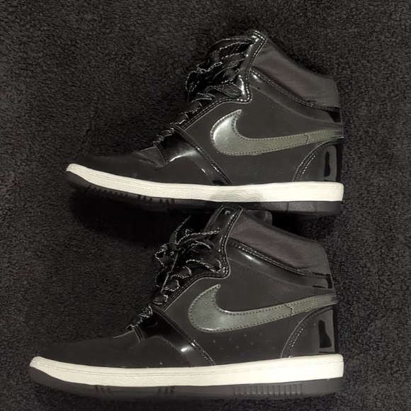 Nike Force Sky High Top Hidden Wedge Sneakers - Picture 6 of 11